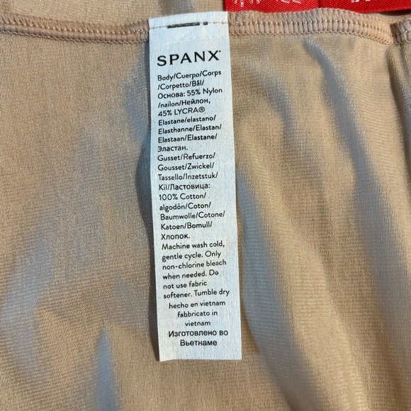 SPANX Sz 3X Slim Line Waist and Hemline Medium Compression Shapewear Shorts - Picture 9 of 10